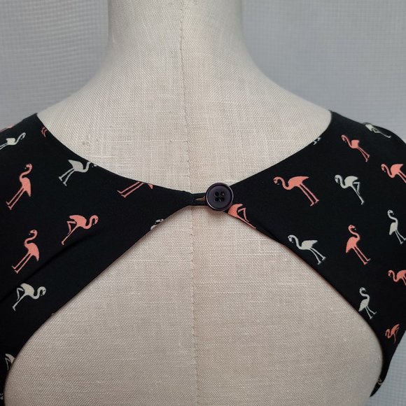 ❤ Roxy Flamingo Micro Dress M - Picture 4 of 8